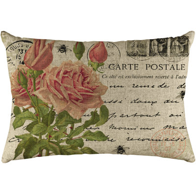 French Linen Throw Pillow