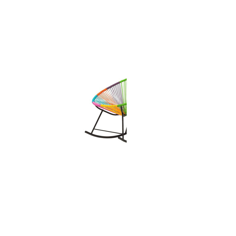 Chaise berçante Fillip Acapulco, Multicolore