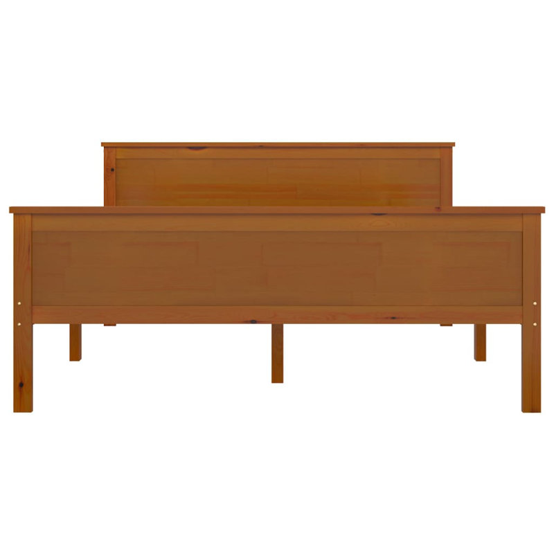 Graci Solid Wood Bed, honey brown, European Kingsize (160 x 200cm)