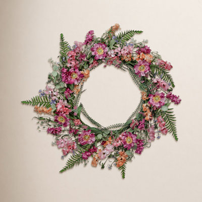 22" Spring Blossoms Wreath