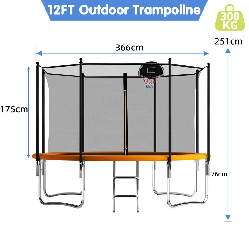 EvoNet Trampoline, Orange