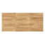 Table de salle à manger rectangulaire en bois aggloméré léger 71 po x 31,5 po. Pieds de table inclinés vers l'extérieur à double panneau. Table de salle à manger moderne pour un usage domestique. Accueille 6 à 8 personnes, polyvalent pour de multiples cas de figure.-1409274541-1409274540
