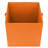 (Set of 12) Collapsible Fabric Cubes - 13-in Storage Bins - Orange-117412217
