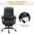Vinsetto High Back Massage Office Chair With 6 Vibration Points