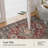 Persian Seal Plush Area Rug – Timeless Textured Accent with Non-Slip Base-639631430