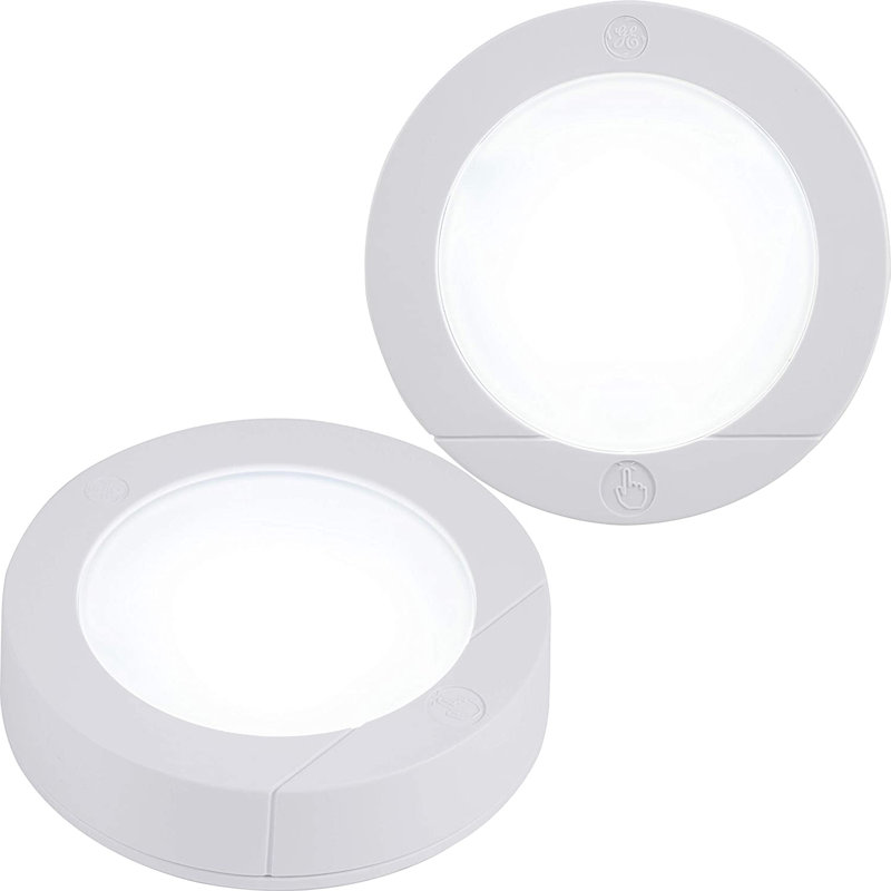 GE Battery Operated LED Puck Lights