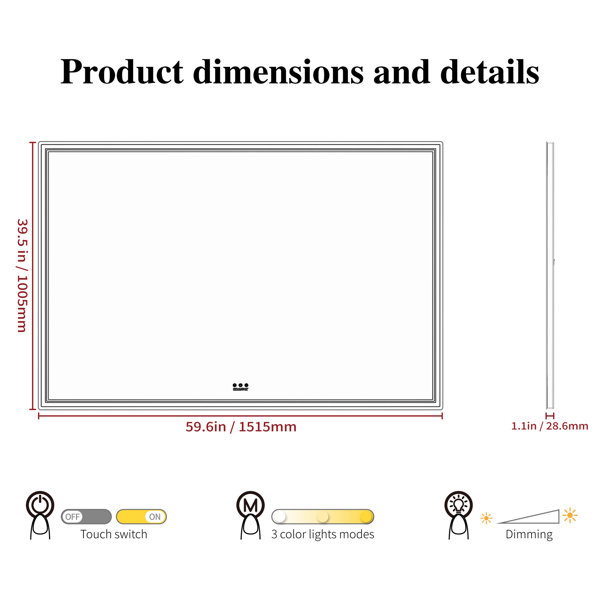 Dimensions du produit