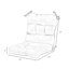Coussin de chaise d'extérieur Lester-219451721-219451717-251955393