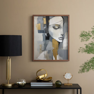 WOMEN Series Cxxxxi - reproduction encadrée de qualité supérieure - prête à être accrochée - aucun clou requis