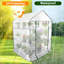 Mini Walk-in Greenhouse 56×83×75Inch, Portable Flower Garden Plant Kit Outside, Heavy Duty Small Plant House with Thicken PE Cover and Steel Frame, for Garden, Outdoors, Indoors-1051368947