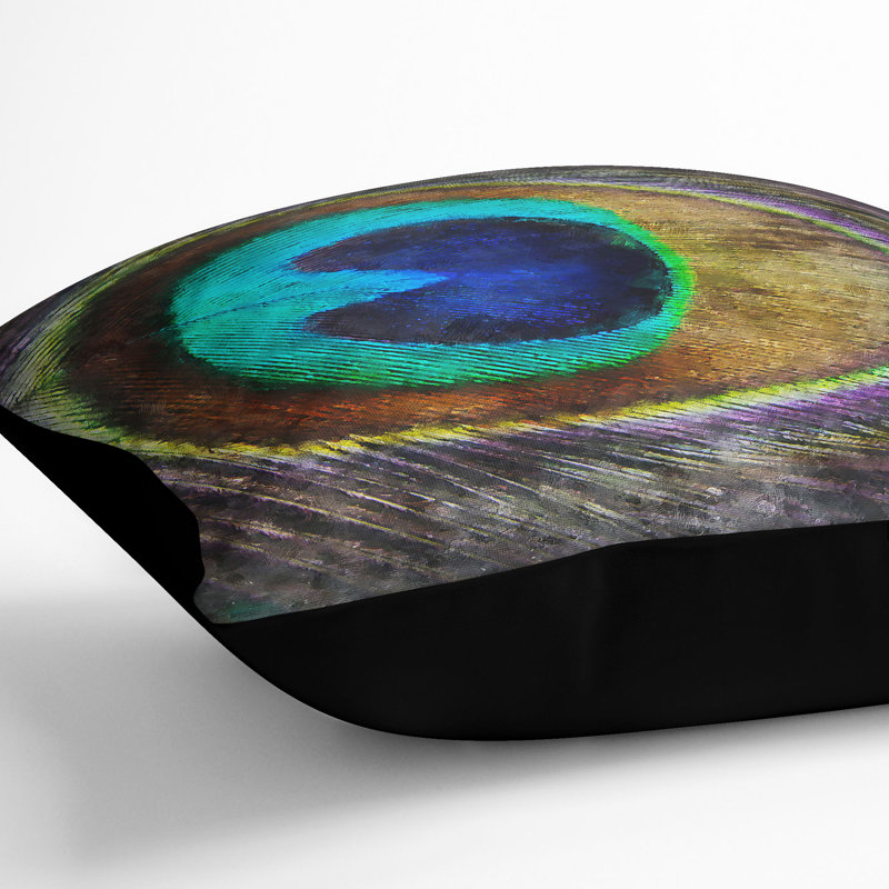 Square Cushion, 40cm H x 40cm W x 15cm D, Black