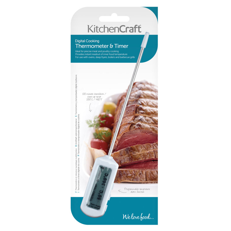 Electronic Digital Timer and Thermometer