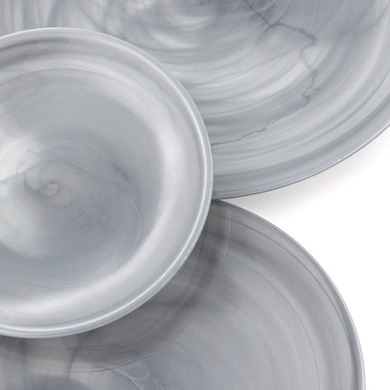 Glass Dinnerware Set 12 Piece - Service for 4