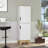 Single Kitchen Pantry, Four Storage Shelves, Double Doors Cabinets