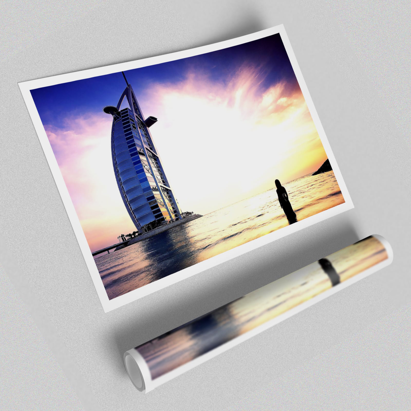 East Urban Home Burj Al Arab Dubai Unframed Photograph Print On east-urban-home-burj-al-arab-dubai-unframed-photograph-print-on