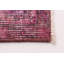 Tapis rose foncé en laine noué à la main de conception unique 2000 pi 5 pi 6 po x 8 pi 7 po Odalomen