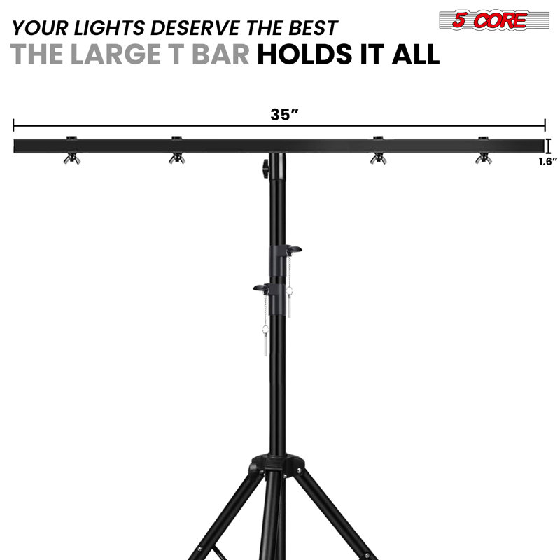 5 lumières de scène 5Core