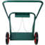 Chariot porte-bouteilles de soudage en acier vert, capacité de 440 lb, monobloc, double réservoir oxygène-acétylène, avec roues en caoutchouc de 10 pouces
