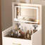 Meuble-lavabo 3 en 1 avec miroir ouvert