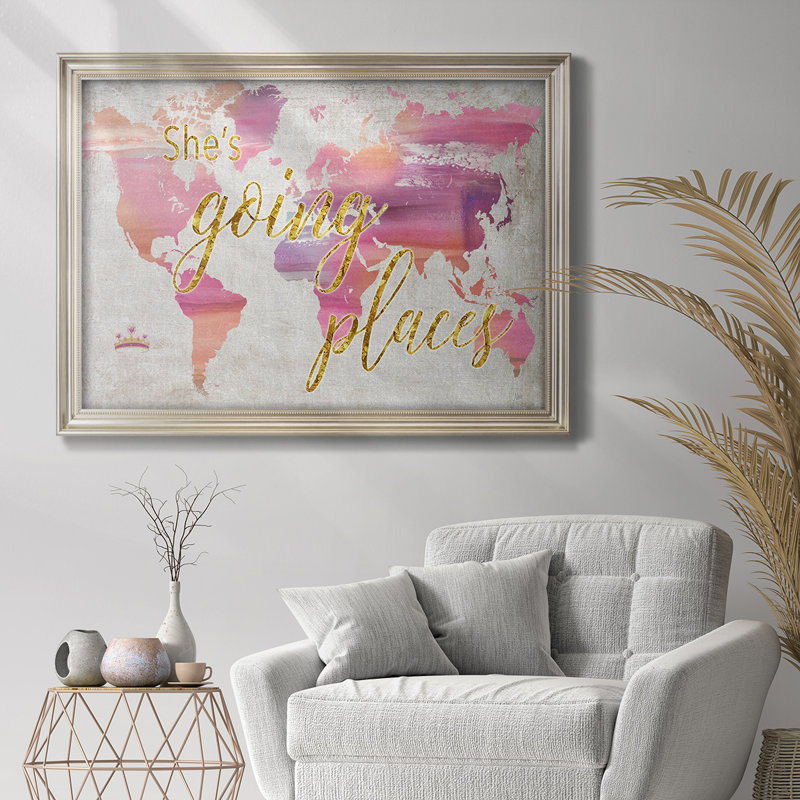 She's Going Places - Reproduction de photo sur toile, H 29 po x l 41 po x P 2,5 po