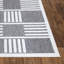 Modern Non-Slip Area Rugs – Grey Cream – Living Room, Hallway Runner, Kitchen & Door Mat – Multiple Sizes-1306739669