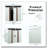 6ft x 5ft Outdoor Metal Storage Shed White-121643341