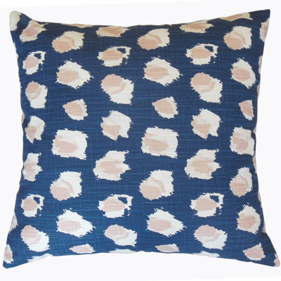 Coussin décoratif en coton Zedd Ikat