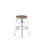 Lyalya Backless Swivel Stool With Adjustable Height-461723710