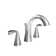Fluent Widespread Bathroom Faucet with Drain Assembly