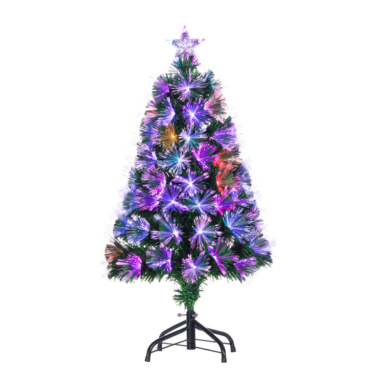 6' Lighted Fir Christmas Tree