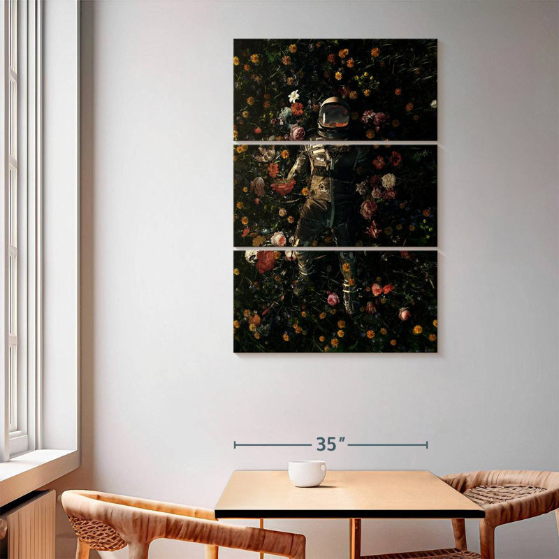 Oberle Garden Delights I, 65" H x 42" W