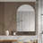 Arched Recessed Medicine Cabinet-1680002588