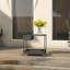 Chambord Bar Cart with Aluminum Frame