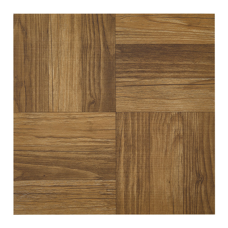 30.48 X 30.48 Cm Plastic Tile In Brown, Dark Brown