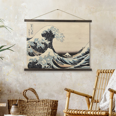  The Great Wave off Kanagawa Tapestry Beach House Wall Art