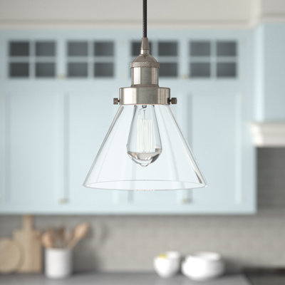 Luminaire suspendu conique à 1 lumière Annis