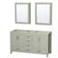 Sheffield 60" Double Bathroom Vanity Base Only-86051056