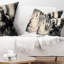 Guerrier Indien Avec Oreiller De Loups Abstract