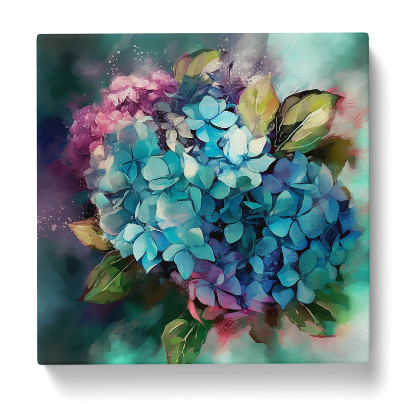 Hydrangea Abstract Art - No Frame Print