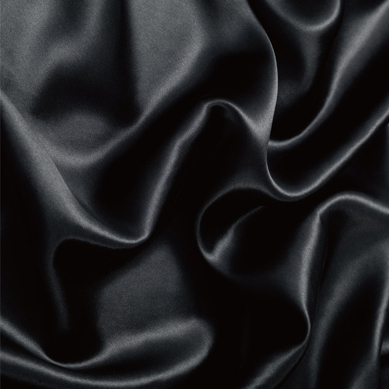 Silk Pillowcase, Black
