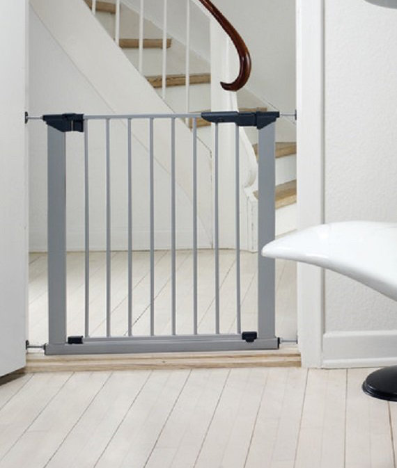 Safety Gate, Silver, 79.6cm - 86.5cm W