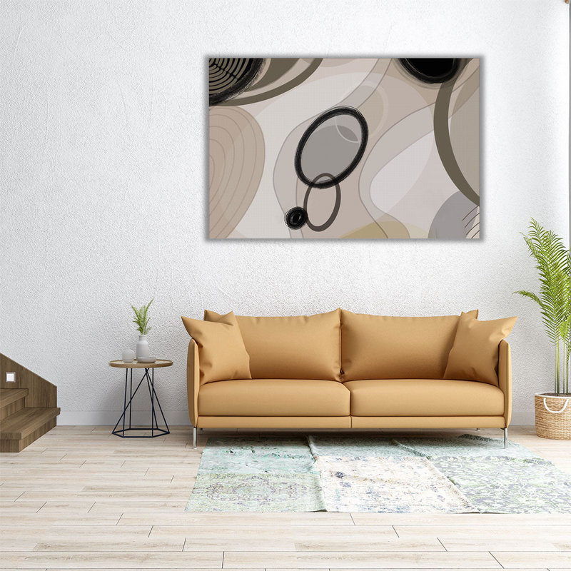 Orbit Flow 1 - reproduction d'art sur toile, H 16 po x l 24 po