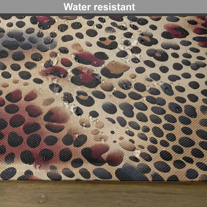Ensemble de 4 napperons Ambesonne Leopard