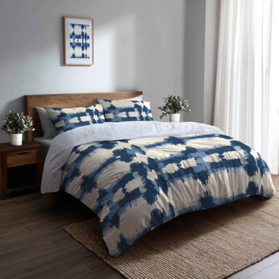 Ensemble de housse de couette et coussin décoratif Modern Horizon