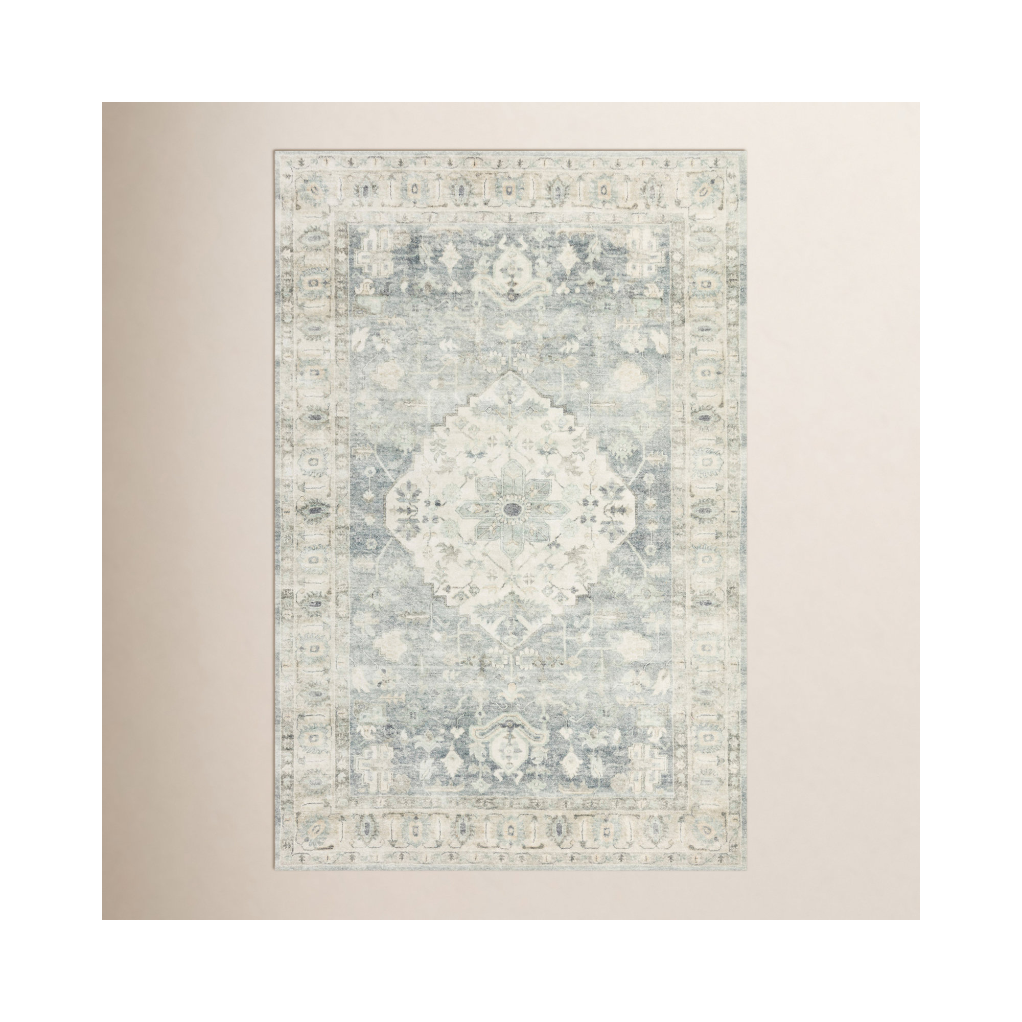 Sera Rug, Square 1'6"