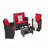 4 Pieces Outdoor Patio Furniture Sets-1837435243
