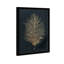 Metall Quill Modern Black - Peinture sur papier encadrée-73063366-73063367