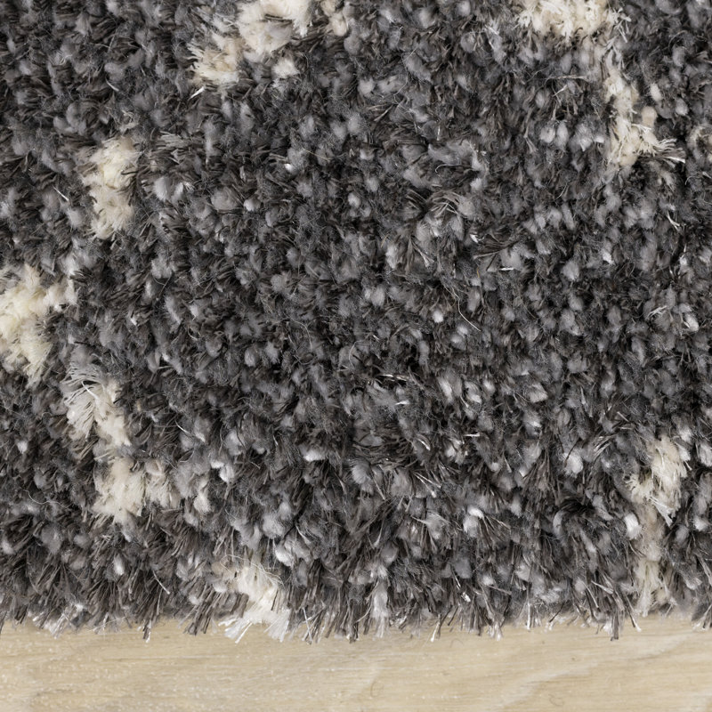 Tapis à poils longs Aura, Rectangle 5 pi 3 po x 7 pi 7 po