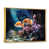 Cadre flottant doré
