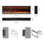 Wall Mounted/Recessed-In Electric Fireplace With Smart WIFI-1096408107